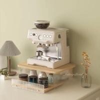 ราคา Loadingofficial-ชั้นวางของ วางเครื่องชงกาแฟมีลิ้นชักสำหรับวางแก้วน้ำ 43 x 31.5 x 16 Cm ไม้อ่อน+อะคริลิคลอน (12572666)
