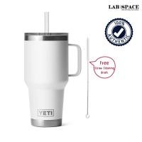 ราคา YETI RAMBLER 42 OZ MUG WITH STRAW LID White (12576577)