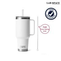 ราคา YETI RAMBLER 35 OZ MUG WITH STRAW LID White (12576583)