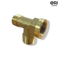 ราคา ERi Toileto [พร้อมส่ง] ท่อสามทางทองเหลือง เกรดพรีเมี่ยม (12535903)