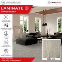 ราคา Kronoswiss Swiss Solid Laminate รหัส 4202 ไม้พื้นป่าปลูก จากยุโรป 12X193x1380mm สินค้าเท่านั้น (12540838)