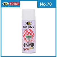 ราคา BOSNY (มี 48 สีให้เลือก) สีสเปรย์อะคริลิค 100% ขนาด 400 cc. No.3 - 191 No.70 HONDA GREEN (12556819)