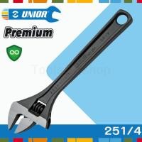 ราคา UNIOR ประแจเลื่อน ชุบดำ ขนาด 6",8",10",12" นิ้ว No.251/4 6" (12557245)