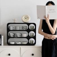 ราคา Loadingofficial-ชั้นวาง / โชว์แก้วน้ำ สีดำ (12562383)