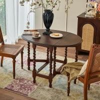 ราคา Bunise Folding Dining Table โต๊ะอาหารพับได้ SD47 107CM โต๊ะอาหารพับทำจากไม้เขียวของอเมริกาเหนือมั่นคง ความเงียบงาม 107CM (12563584)