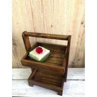 ราคา Naijanshop ถาดวางขนม ชั้นวางของ ตะกร้าหิ้วเครื่องปรุง ขนาด 18x21x33 แต่ละชั้นสูง 15 ซม. normal (12565368)