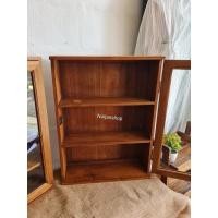 ราคา Naijanshop ตู้ยา ตู้โชว์สินค้า ตู้ไม้สักเก่าแท้ ขนาด 14x45x60 ซม. 3 ชั้น (12565403)
