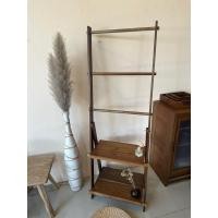 ราคา Naijanshop ราวพาดผ้าไม้สัก สามารถพับได้ ราวตากผ้า บันไดพาดผ้า ขนาด 25,32x50x150 ซม. normal (12565652)