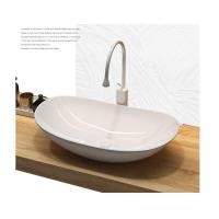 ราคา Thong อ่างล้างหน้าแบบลอย แบรนด์ "ทอง" รุ่นสีทึบหนา Dark White (12569952)