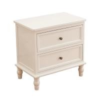 ราคา FairyHouse ตู้ข้างเตียง ST24-05 โต๊ะหัวเตียง ตู้ลิ้นชัก สไตล์วินเทจ ขาวงาช้าง (12570323)