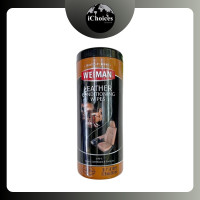 ราคา Weiman - Leather Conditioning Wipes 30 Count ผ้าเช็ดทำความสะอาดเครื่องหนัง เบาะหนัง เบาะรถยนต์ รองเท้า (12562376)