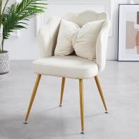 ราคา FairyHouse พร้อมส่ง เก้าอี้ทานอาหาร รุ่นโบว์ เก้าอี้โต๊ะเครื่องแป้ง เก้าอี้แต่งคาเฟ่ ขาว (12566379)