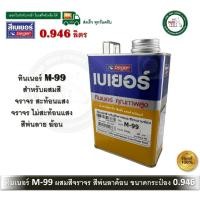 ราคา BEGER ทินเนอร์ M99 M-99 สำหรับสี จราจร สีระเบิด พ่นลายฆ้อน ทาถนน ขนาด แกลลอน 3.785 ลิตร (12566439)