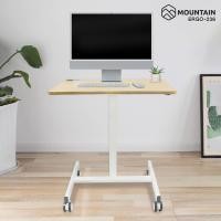 ราคา MOUNTAIN โต๊ะทำงานมีล้อเลื่อน โต๊ะคอมพิวเตอร์แบบปรับระดับได้ รุ่น ERGO-236 (12566752)