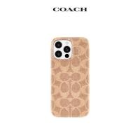 ราคา COACH Slim Wrap Case เคสผ้าCanvasกันกระแทกเกรดพรีเมี่ยม เคสสำหรับ iPhone16/16Pro/16Promax Signature Tan,16Promax (12568993)