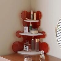 ราคา Loadingofficial-ชั้นวางของเข้ามุมรูปทรงน้องหมี รุ่น 3 ชั้น แดง+ชั้นขาว (12585999)
