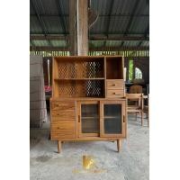 ราคา PF_Phrae | ตู้วางหนังสือ ชั้นวางหนังสือ ตู้โชว์ สไตล์ฟูจิ ด้านฝั่งซ้าย (12551024)