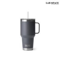ราคา YETI RAMBLER 25 OZ MUG WITH STRAW LID Charcoal (12577172)