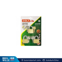ราคา COLT LITE กุญแจคล้องคอสั้น SI3453MK 45mm. สีทองเหลือง 3ตัว/ชุด รุ่นแผง (12578079)