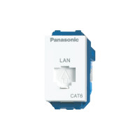 ราคา Panasonic WEG24886 WIDE SERIES เต้ารับคอมพิวเตอร์ CAT 6 (12578444)
