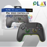 ราคา Play Project PXEL จอย PS4 Edge Controller for PS4/PC [RGB] Black (12570745)