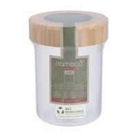 ราคา INDEX LIVING MALL ขวดโหลโอชา NC881 ฝาไม้ รุ่นนามีโก้ 900 มล. สีใสโปร่ง (12549512)