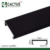 ราคา CACTUS กรุยเชิงอลูมิเนียม ขนาด 40mm. ความยาว 2m. สี เงินเงา / ทอง / ดำ / ทรายเงิน / ทรายทอง ดำ (12572534)