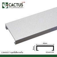 ราคา CACTUS กรุยเชิงอลูมิเนียม ขนาด 40mm. ความยาว 2m. สี เงินเงา / ทอง / ดำ / ทรายเงิน / ทรายทอง ทรายเงิน (12572535)