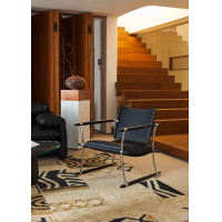 ราคา Kyotohaus เก้าอี้ไม้ทันสมัยสไตล์วาบิซาบิ รุ่น Darcy หนังแท้ (12569934)