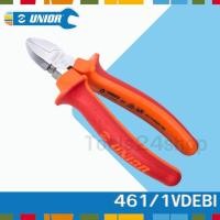 ราคา UNIOR คีมปากเฉียง VDE ด้ามแดง-ส้ม กันไฟฟ้า 1000 Volt ขนาด 5.1/2", 6.1/4" No.461VDE BI 6.1/4 นิ้ว (12558011)