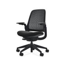 ราคา modernform เก้าอี้เพื่อสุขภาพ Steelcase รุ่น Series 1 Air รับประกัน 12 ปี โครงดำ ขาดำ เบาะผ้าสีดำ พนักพิงดำ (12574424)