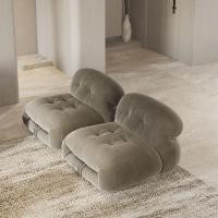 ราคา Light Studio โซฟาเดี่ยว โซฟา 1 ที่นั่ง Sofa Nordic Creative Design HIPPO เทา/สักหลาด (12580181)