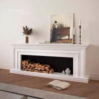 ราคา Lequa.furniture เตาผิง เตาผิงไฟ ตู้วางทีวี ชั้นวางทีวี จัดส่งฟรี 200 cm. (12570067)