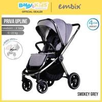 ราคา EMBIX รถเข็นเด็ก รุ่น PRIVA UPLINEเข็นได้ 2 ทิศทาง ปรับที่นั่งขึ้นลงได้ 3 ระดับ Smokey Grey (12570446)
