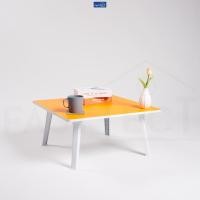 ราคา FASTTECT โต๊ะญี่ปุ่น มินิมอล รุ่นขาพลาสติก ขนาด 60x60 ซม ไซส์ S - ส้ม (12549593)