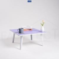 ราคา FASTTECT โต๊ะญี่ปุ่น มินิมอล รุ่นขาพลาสติก ขนาด 60x60 ซม ไซส์ S - ม่วง (12549596)