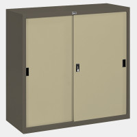 ราคา Iconic Furniture ตู้บานเลื่อนทึบ 3 ฟุต รุ่น SL-3 W88 x D40 x H88 เทาสลับ (10238942)