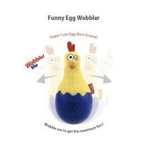 ราคา goodie dogs ของเล่นสุนัข ตุ๊กตาล้มลุก รูปไก่มีเสียงปี๊ป gigwi egg (12122760)
