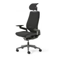 ราคา Modernform เก้าอี้เพื่อสุขภาพ Steelcase Gesture พนักพิงสูง โครงเทาหุ้มผ้าสีดำ (10150806)