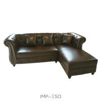ราคา IMPRESO SOFA โซฟา น้ำตาลเข้ม (10159519)