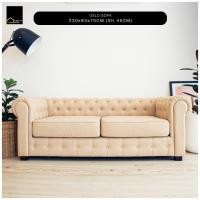 ราคา RENITA HOME โซฟารุ่น OSLO แบบ 3 ที่นั่ง โซฟาสไตลเชสเตอร์ฟิลด์ แบบดึงกระดุม สวย หรู คลาสสิคแบบร่วมสมัย 220cm (10219063)