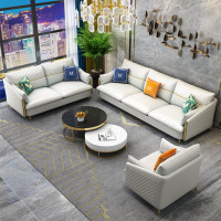 ราคา Hightechbed Sofa Luxury 010 หนังแท้ (10230073)