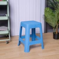 ราคา MODERN เก้าอี้พลาสติก ลายหวาย สีฟ้า |AB| ไซส์ M (10216024)