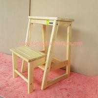 ราคา TJเก้าอี้บันไดไม้ยางพารา ธรรมชาติ (10203929)