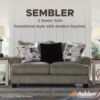ราคา Ashley โซฟา 2 ที่นั่ง รุ่น SEMBLER 2 Seater Sofa เทาเข้ม/น้ำตาลเข้ม (10223665)