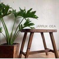ราคา Jarruk Idea shop เก้าอี้ไม้สัก วัสดุ ไม้สักเก่า 35*50-53*45cm ธรรมชาติ (10307004)