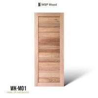 ราคา WSPwood บานประตู WK-M01 บานโมเดิร์น ไม้เนื้อแข็ง 90x200ซม. WK-ไม้เนื้อแข็ง (12189248)