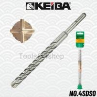ราคา KEIBA ดอกสว่าน เจาะคอนกรีต X BIT 4 ฟัน SDS ขนาด 5 x 110 - 16 x 210 mm. No.4SDS0xx 16 x 210 mm. (12559368)