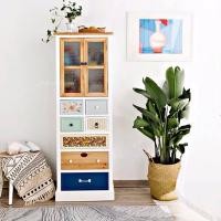 ราคา Loadingofficial-ตู้เก็บของลิ้นชักสไตล์อเมริกัน ดีไซน์ตู้ทรงสูงประหยัดพื้นที่ (12586189)