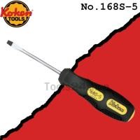 ราคา KOKEN ไขควงหัวแบน ไม่ทลุ ขนาด 5, 6, 8 mm. No.168S-x No.168S-5 ขนาด 5 mm. (12559686)
